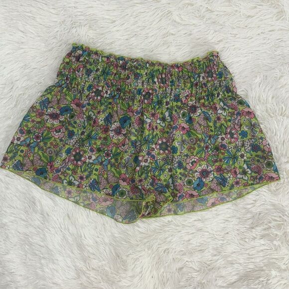 Lovers & Friends Floral Set Ring My Bell Robe And Shorts Size Small - Picture 12 of 16